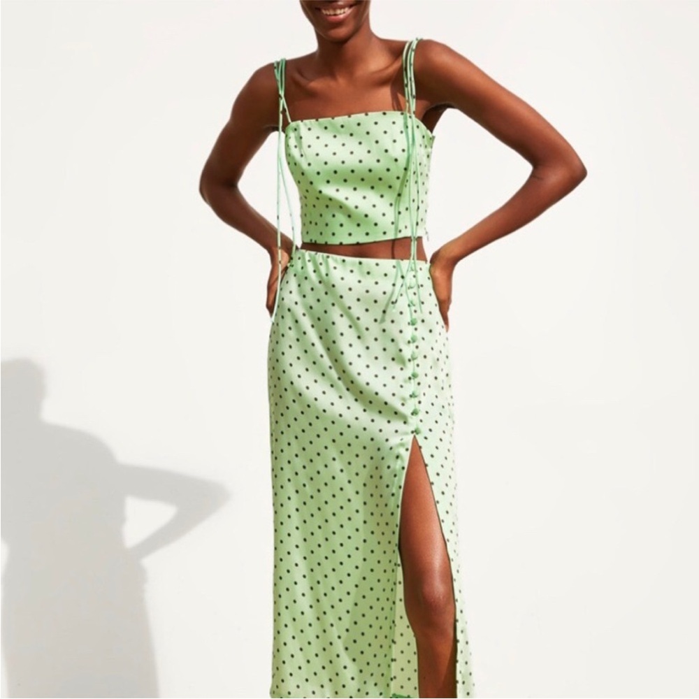 Zara Polka Dot skirt set